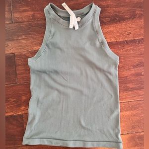 High Neck Racerback Tank